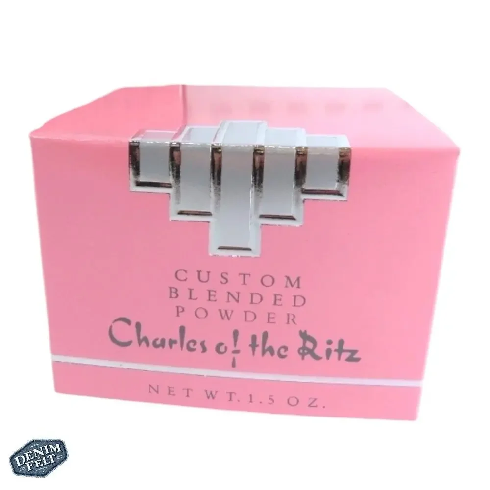 Charles of the Ritz Custom Blended Powder Rose Beige 1.5oz Vintage New in Box